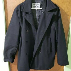 Steve & Barry's Mens M Lined Wool Blend Jacket